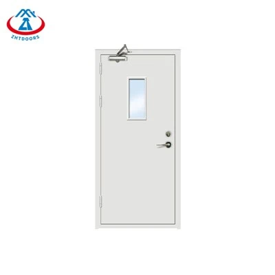 Stahl -Feuertür mit Sichtpanel